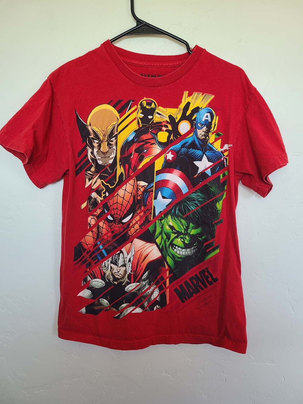 Marvel Red Logo Graphic Tee